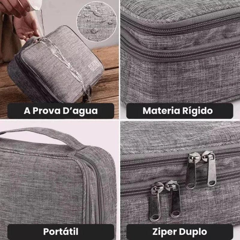 Bolsa Organizadora de Cabos Impermeável Linha do Lar