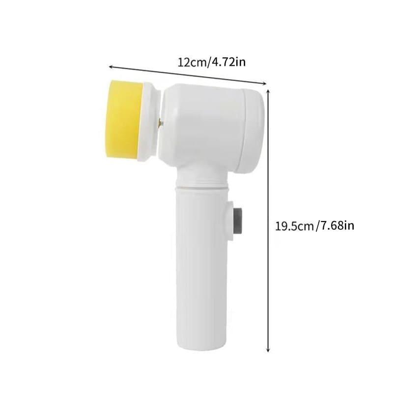 Escova de Limpeza Elétrica Multiuso – Rotativa e Recarregável | Linha do Lar