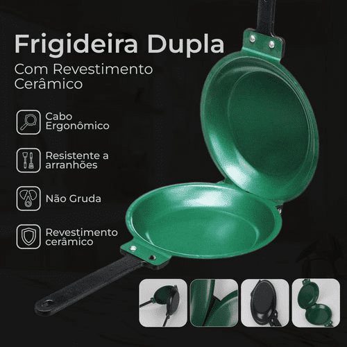 Frigideira Dupla Face Multifuncional | Linha do Lar